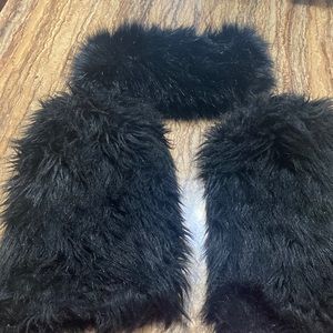 headband and leg warmer set